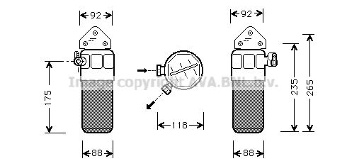 AVA QUALITY COOLING Осушитель, кондиционер AID260